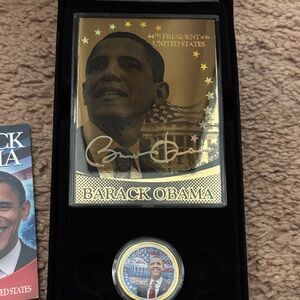 Barack Obama presidential coin
